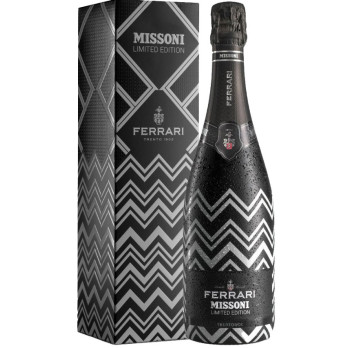 SPUMANTE MISSONI BLACK&WHITE TRENTODOC FERRARI 75