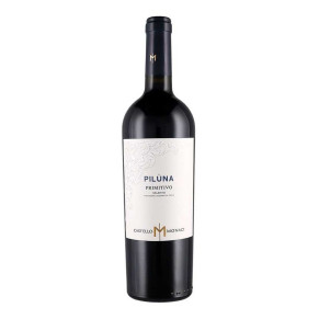 VINO ROSSO PILUNA PRIMITIVO IGT CASTELLO MONACI 75