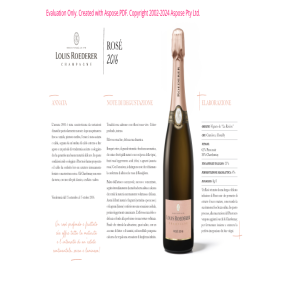 CHAMPAGNE ROSE'BRUT MILLESIMATO 2016 LOUIS ROEDERE