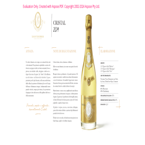 CHAMPAGNE CRISTAL BRUT MILLESIME 2015 LOUIS ROEDER