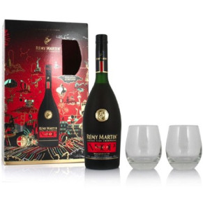 COGNAC VSOP ASTUCCIO +2 BICCHIERI REMY MARTIN 70 C