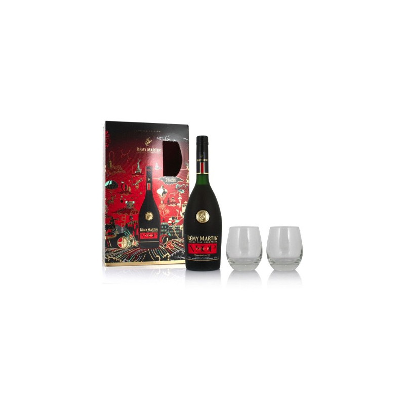 COGNAC VSOP ASTUCCIO +2 BICCHIERI REMY MARTIN 70 C