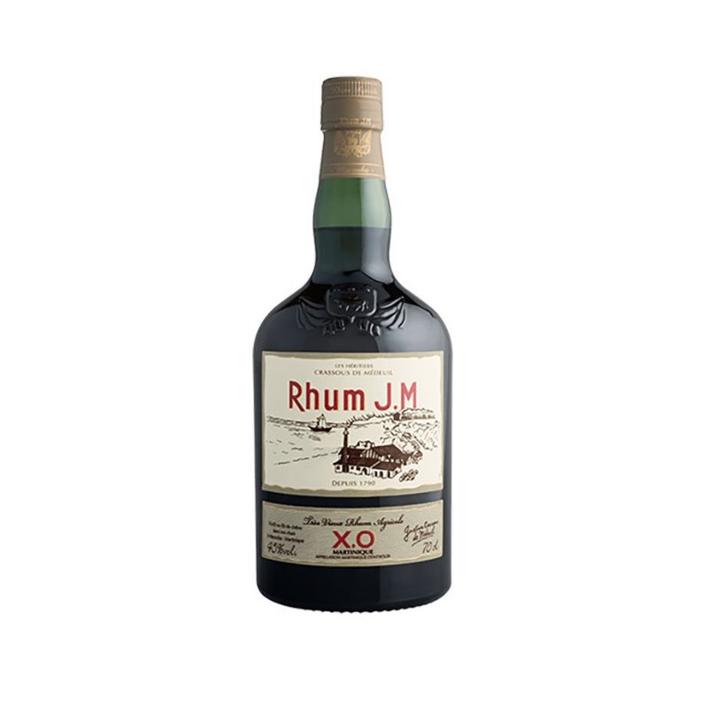 RHUM TRES VIEUX X.O J.M 70 CL