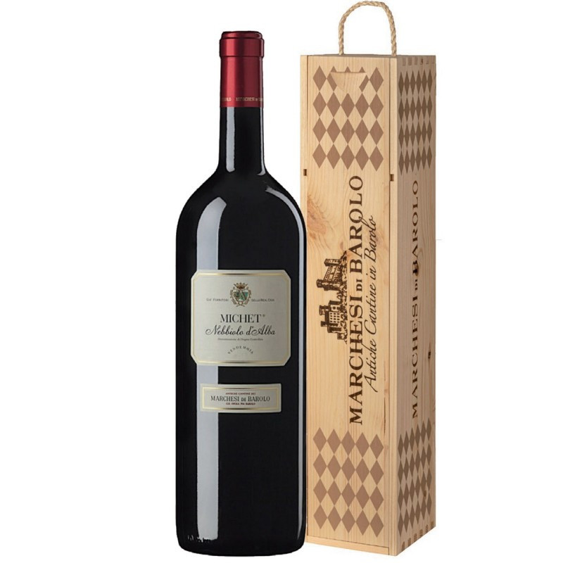 VINO ROSSO NEBBIOLO D'ALBA MICHET MAGNUM MARCHESI