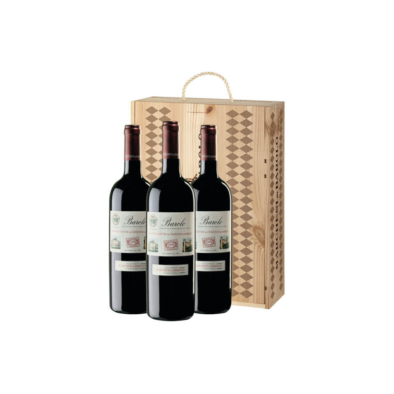 VINO ROSSO BAROLO VERTICALE 6 BOTTIGLIE MARCHESI D