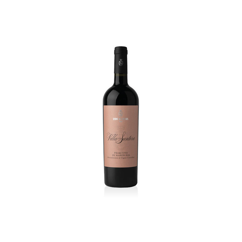 VINO ROSSO DOC 23 PRIMITIVO MANDURIA LEONE DE CAST
