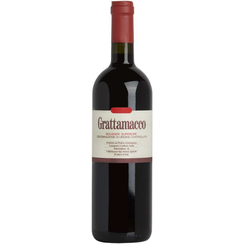 VINO ROSSO GRATTAMACCO D.O.C. BOLGHERI SUPERIORE 7