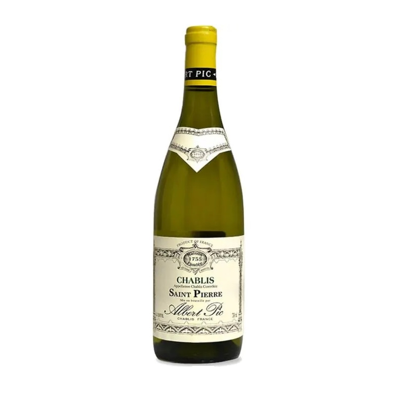 VINO BIANCO CHABLIS SAINT PIERRE ALBERT PIC 75 CL