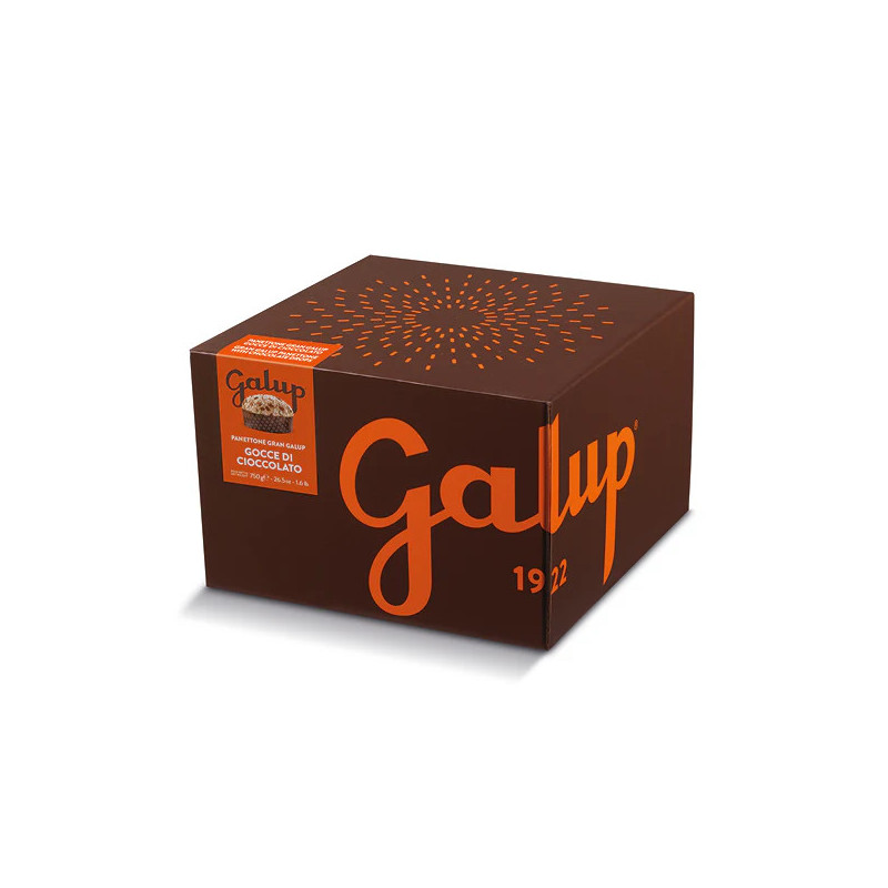 PANETTONE GRAN GALUP GOCCE CIOCCOLATO GALUP 750 GR