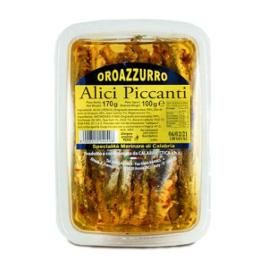 ALICI PICCANTI OROAZZURRO 170 GR