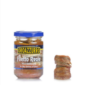 FILETTO REALE DI ALICI OROAZZURRO 300 GR