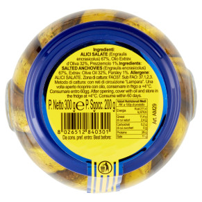 ALICI ALLA MEDITERRANEA OROAZZURRO 300 GR