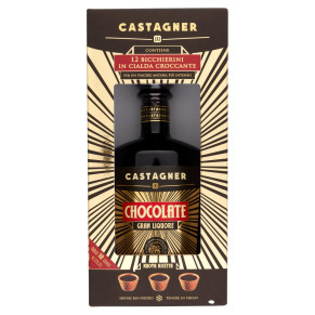 LIQUORE CHOCOLATE CON CIALDE CASTAGNER 35 CL