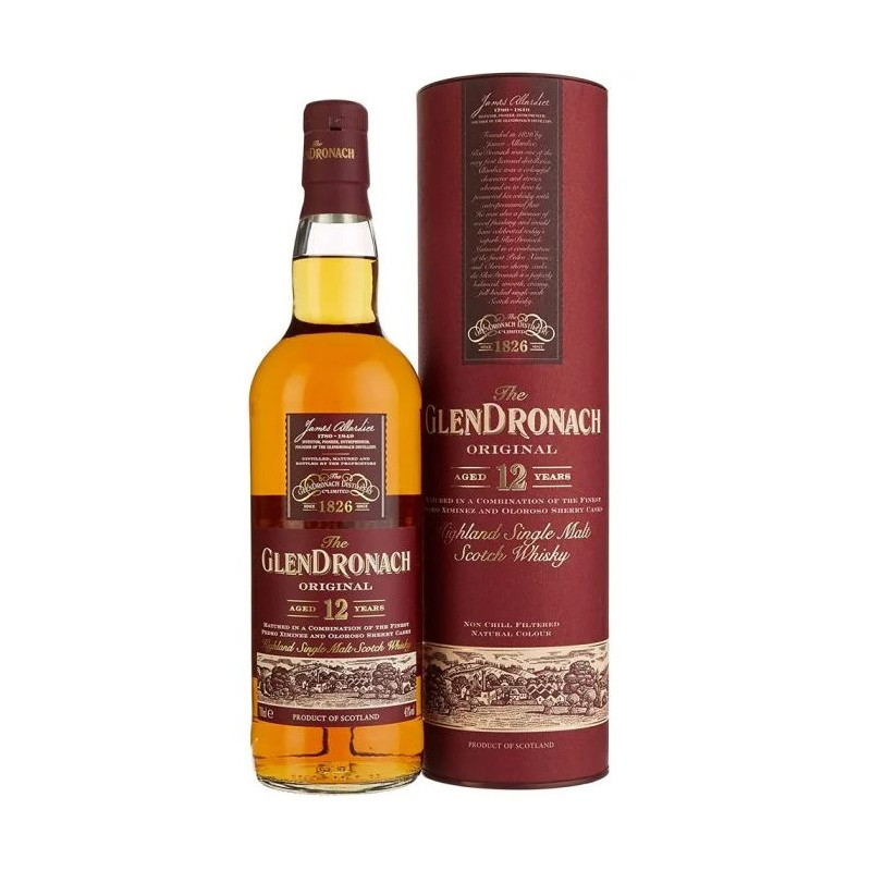 WHISHY THE GRENDRONACH 12 YO ORIGINAL 70 CL