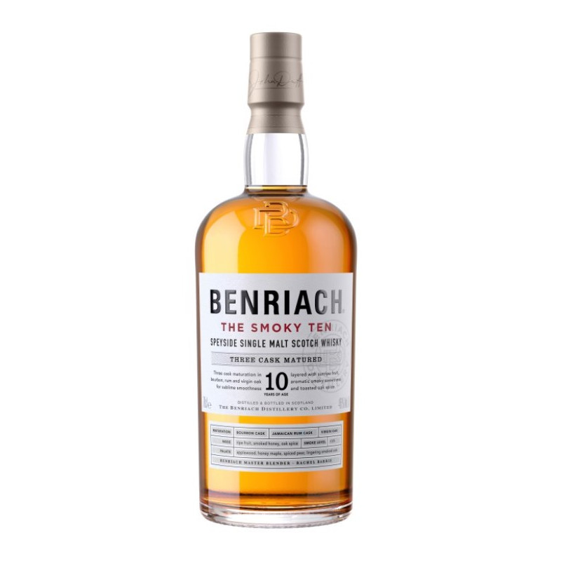 WHISHY BENRIACH 10 YO SMOKY 70 CL