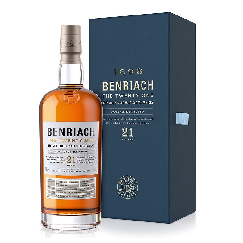 WHISHY BENRIACH 21 YO 70 CL