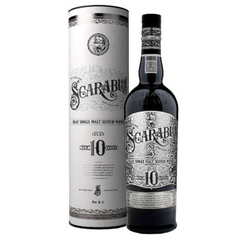 SCOTCH WHISKY SCARABUS 10YO ISLAY SING MALT 70 CL