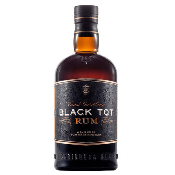 RUM BLACK TOT FINEST CARIBBEAN 70 CL